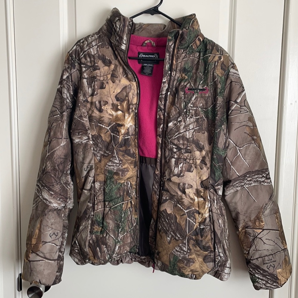Real tree women’s puffer jacket